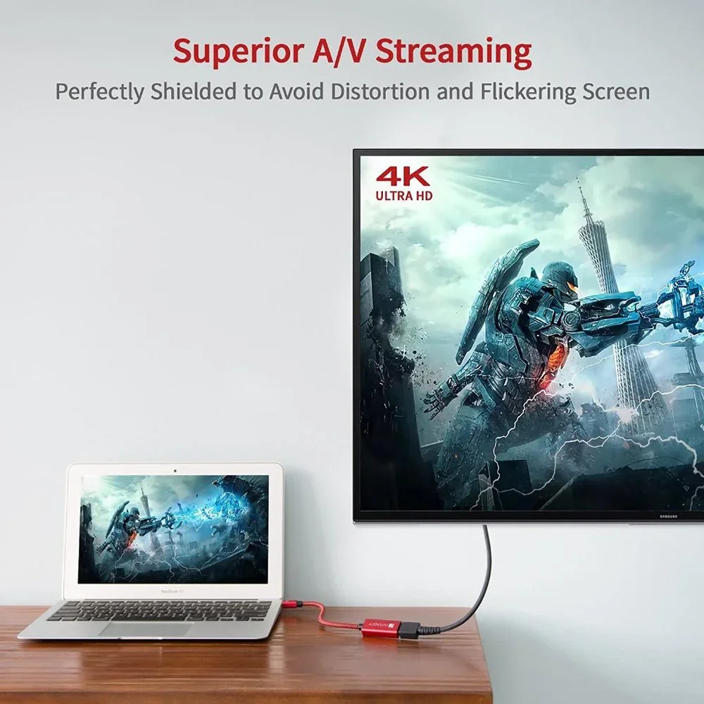 🔗 Like New 🔗 IVANKY 4K Mini DisplayPort to HDMI Adapter, in box